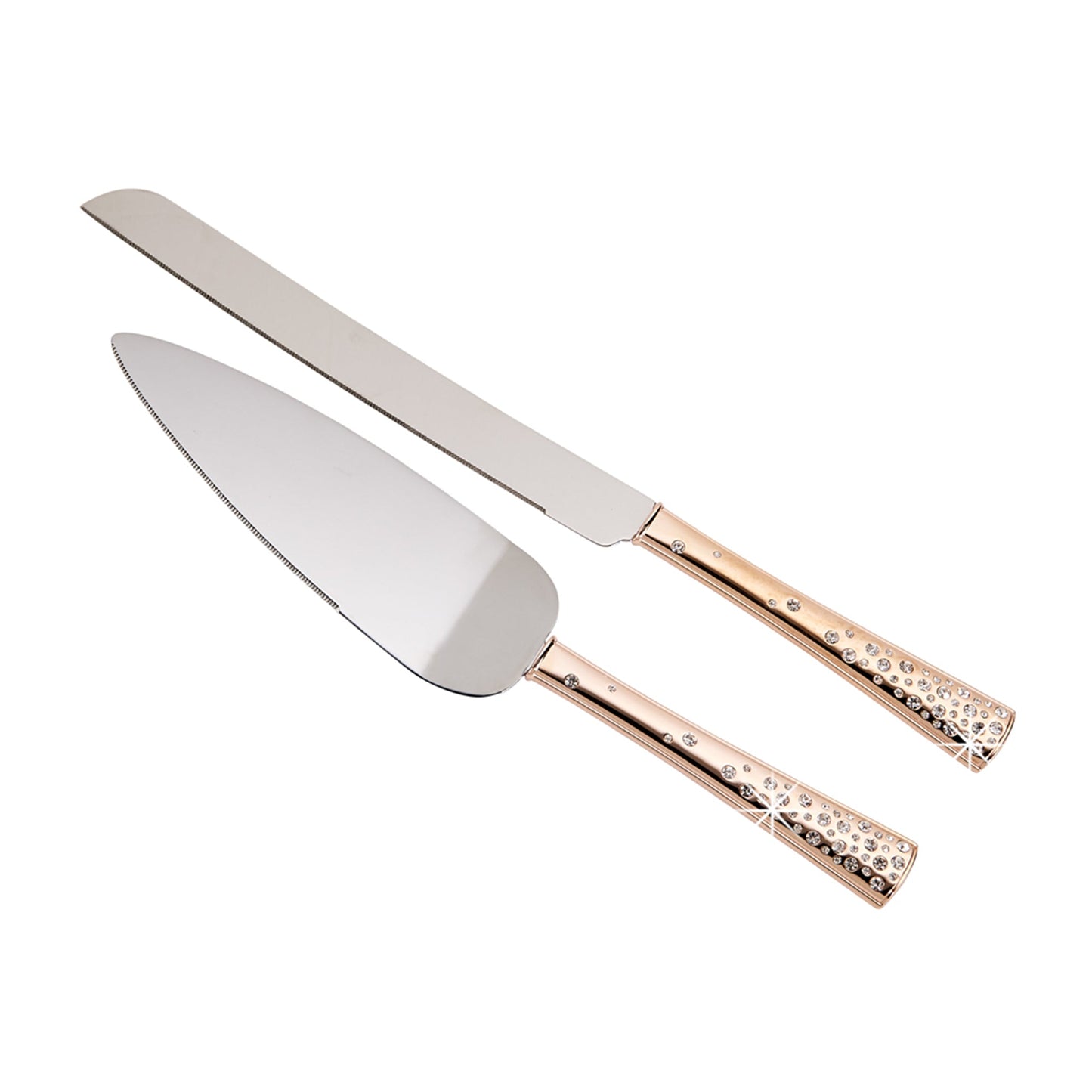 Gold Cake Knife Set