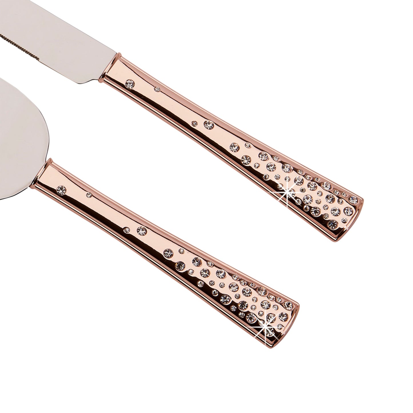 Gold Cake Knife Set