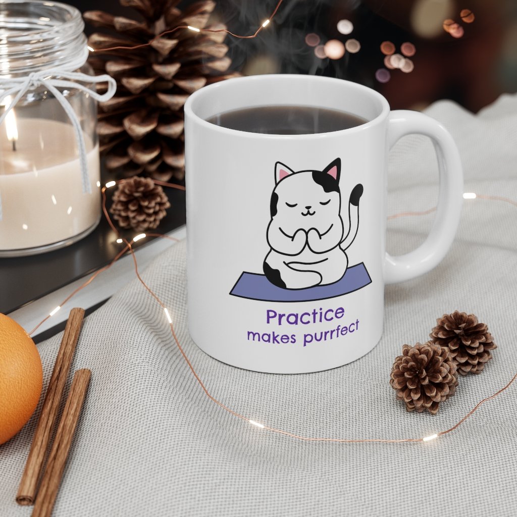 Yoga Theme Tea Mug