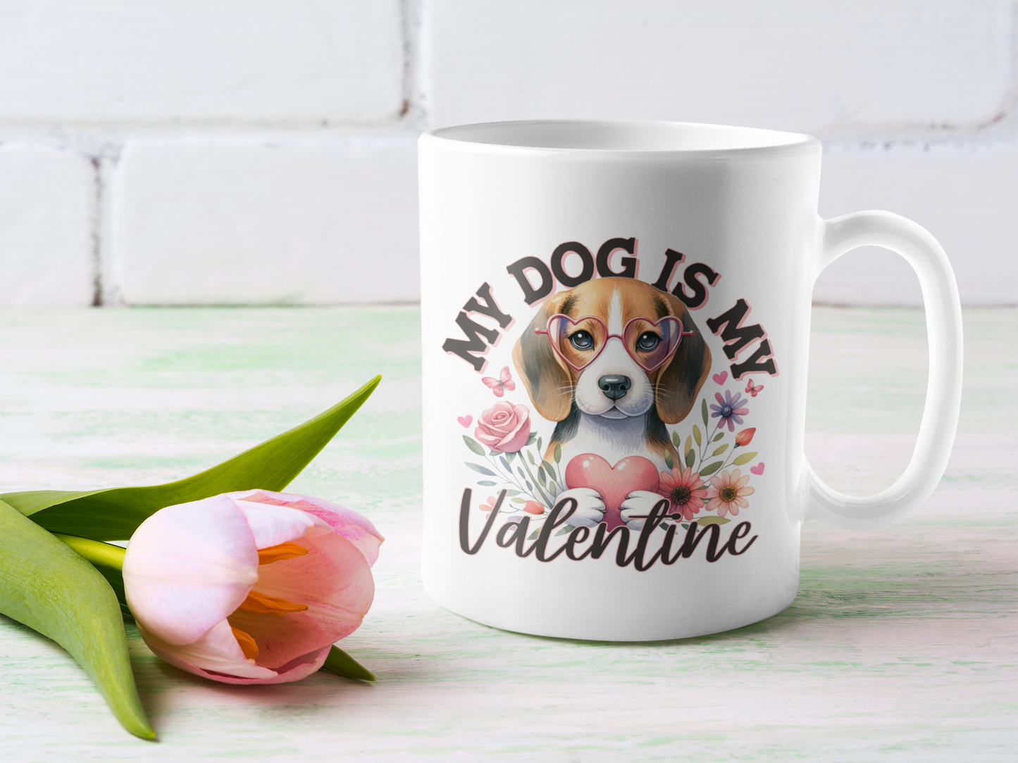 Coffee Mug - My Dog is my Valantine