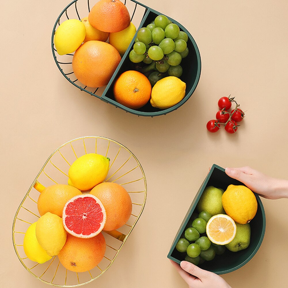 Metal Fruit & Vegetable Snack Basket