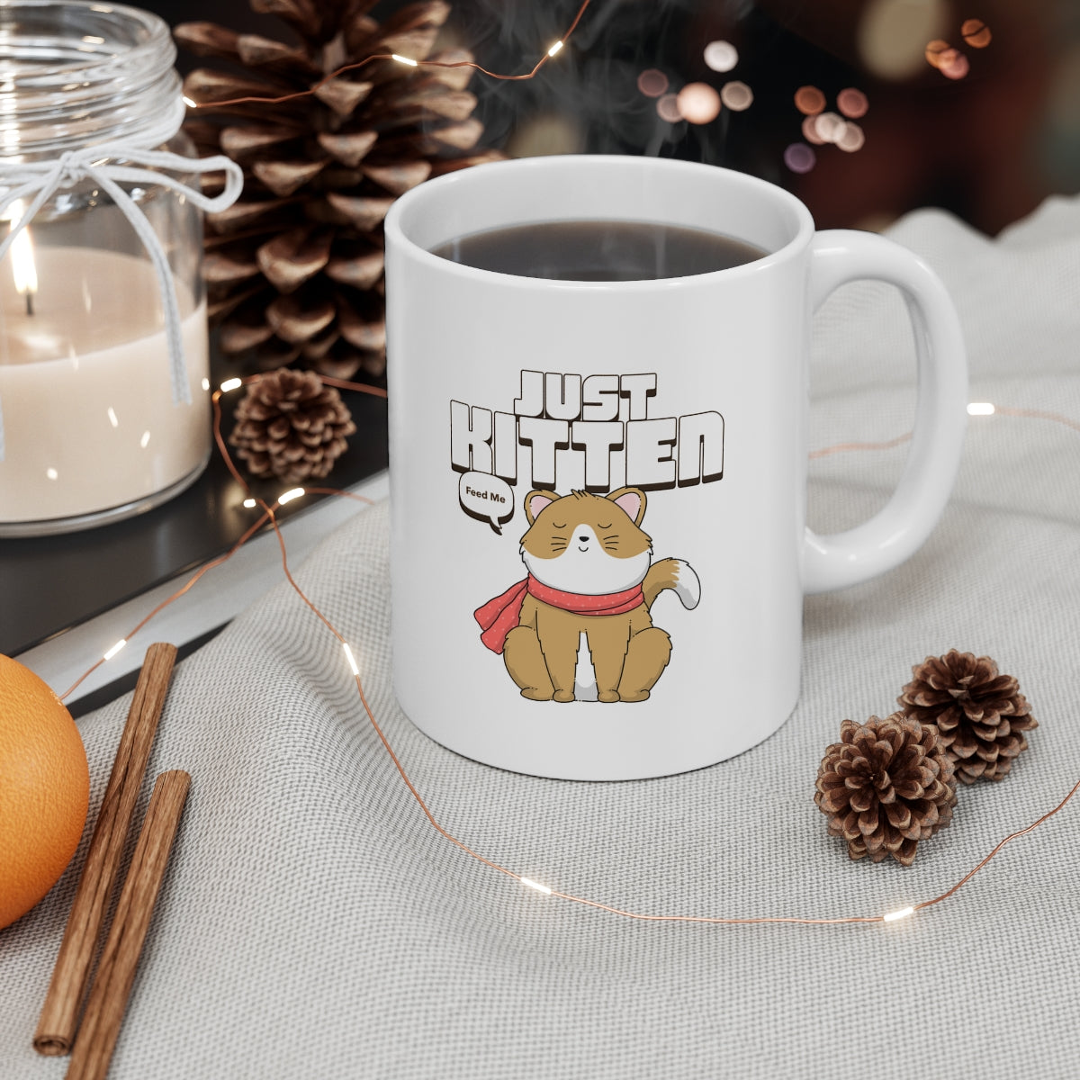 Coffee/tea Mug - Just Kitten