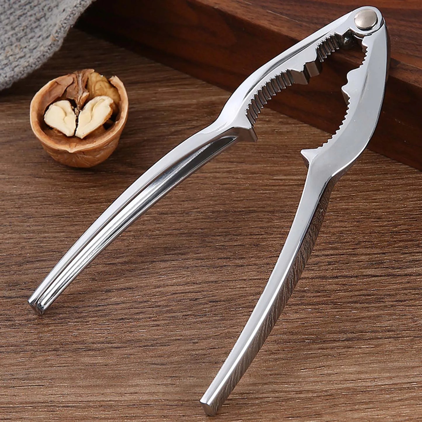 Multifunctional Kitchen Nutcracker Ergonomic Design Portable Dried Fruit Opener Suitable for All Sorts of Nuts