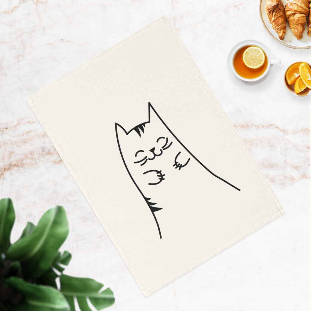 Kitten Cotton Tea Towel, 50 x 70 cm, organic cotton, eco-friendly