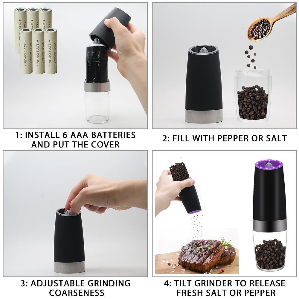 Electric Automatic Pepper Grinder