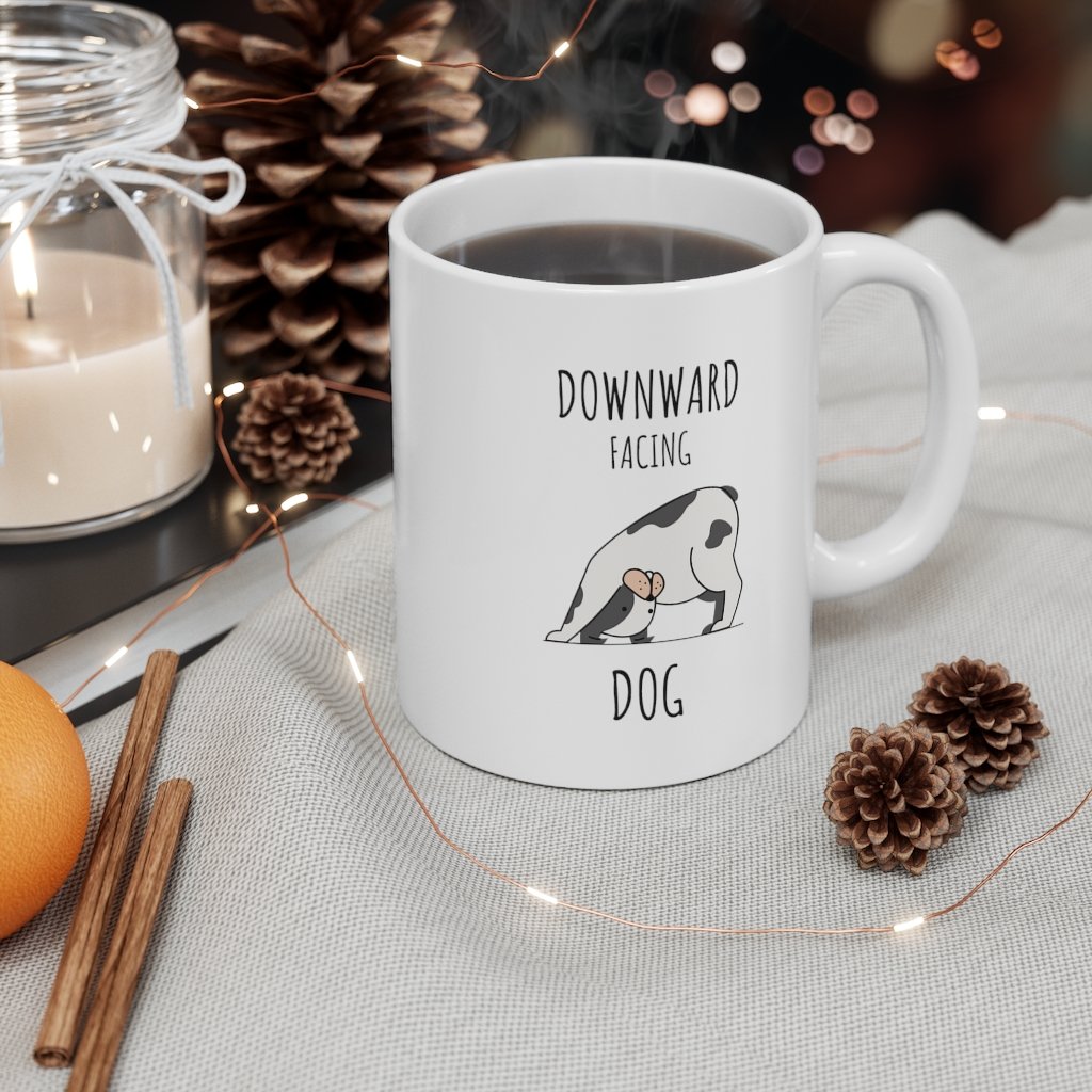 Tea Mug - Downward facing Dog