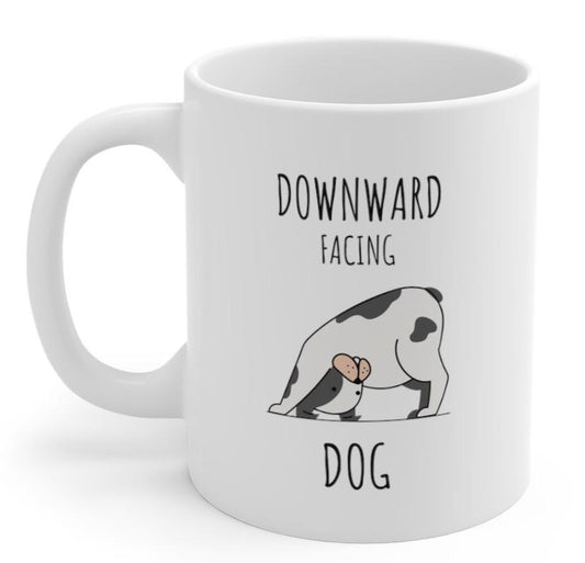 Tea Mug - Downward facing Dog