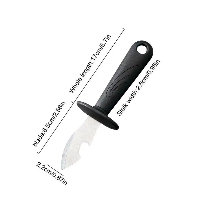 Stainless Steel Oyster Tool Seafood Knife For Seafood Shell Opening Multi Use Pry Knives Open Oysters And Shells Directly