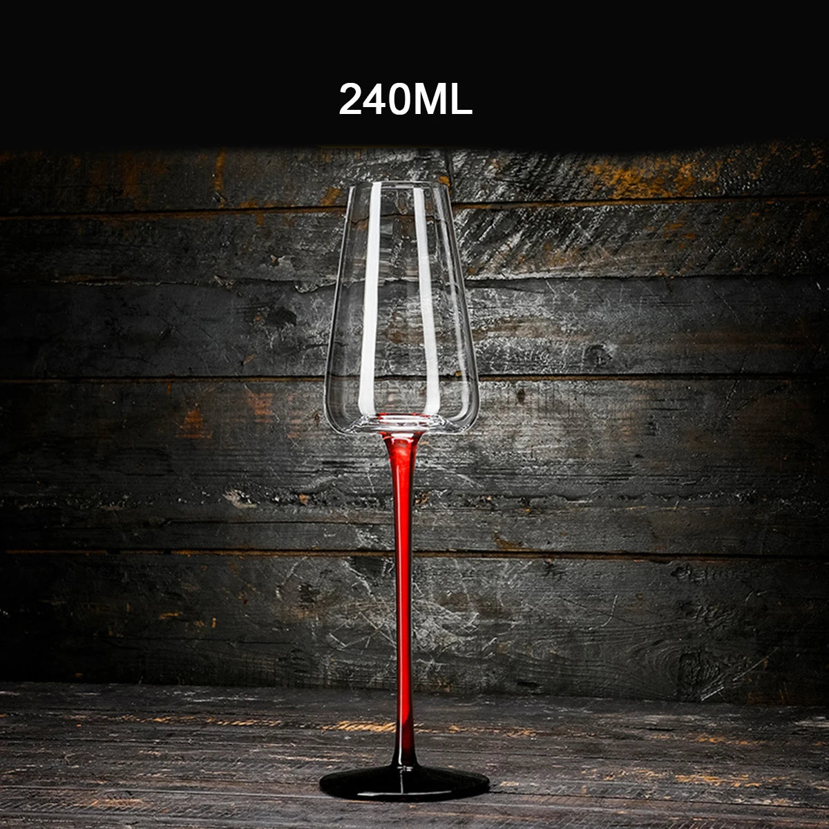 240ML Home Crystal Champagne Glass,  Party Sparkling Wine Cup, Wedding Pair Glasses, Bar White Wine Glass