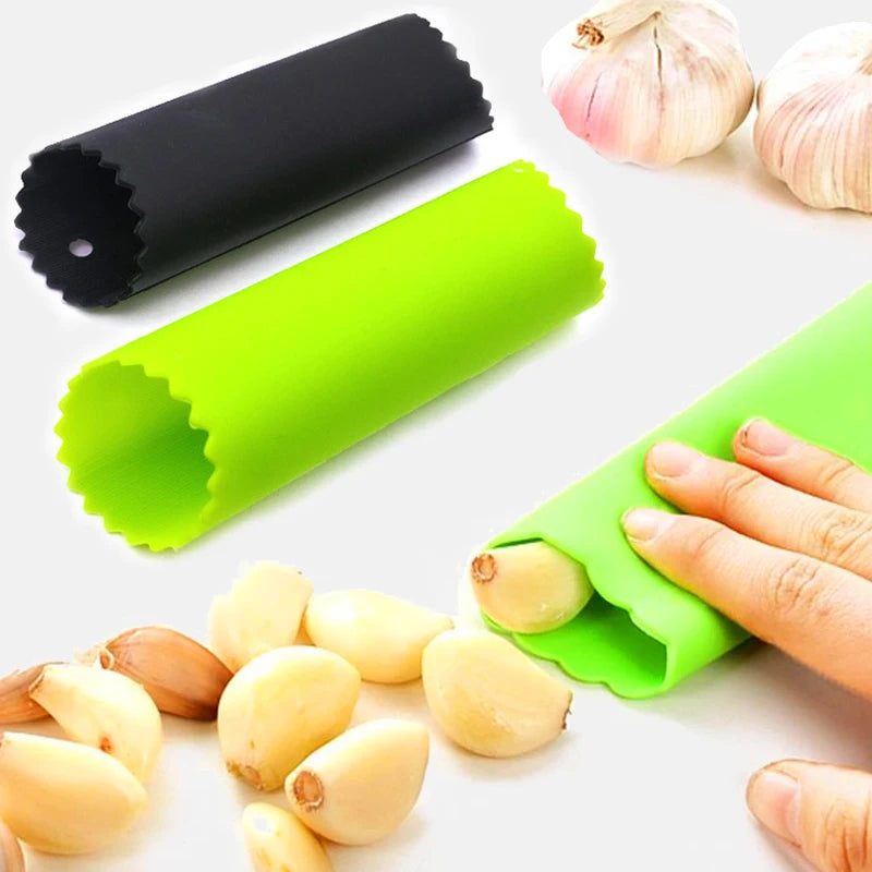 1pcs Silicone Garlic Peeler  Roller Stripper   Upgrade Roll Tube Garlic Tools Kitchen Gadgets