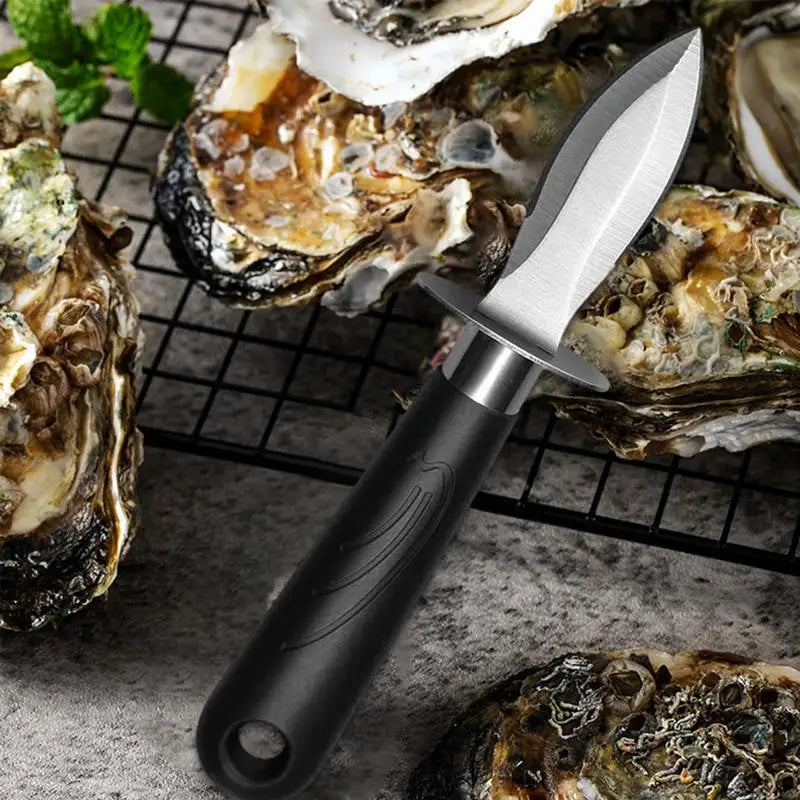 Stainless Steel Oyster Tool Seafood Knife For Seafood Shell Opening Multi Use Pry Knives Open Oysters And Shells Directly