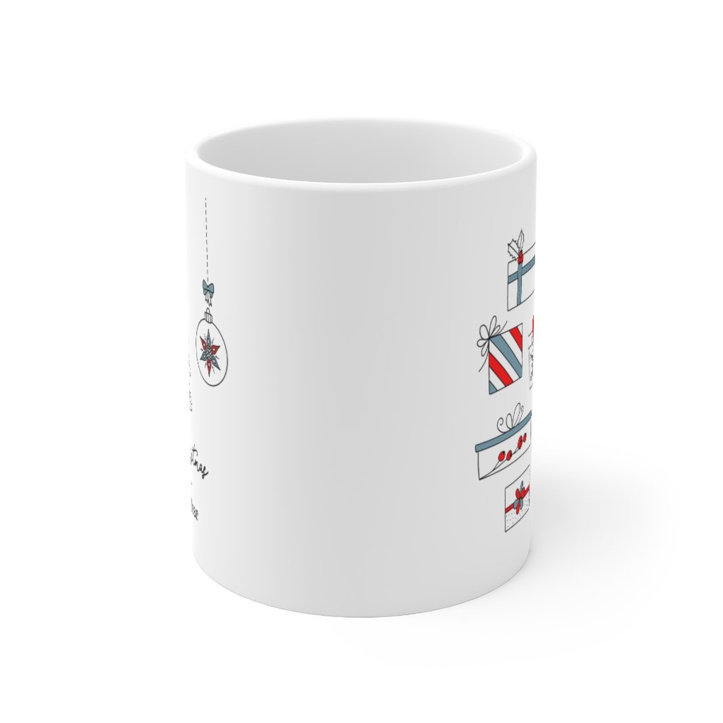 Christmas Mug with Stockings