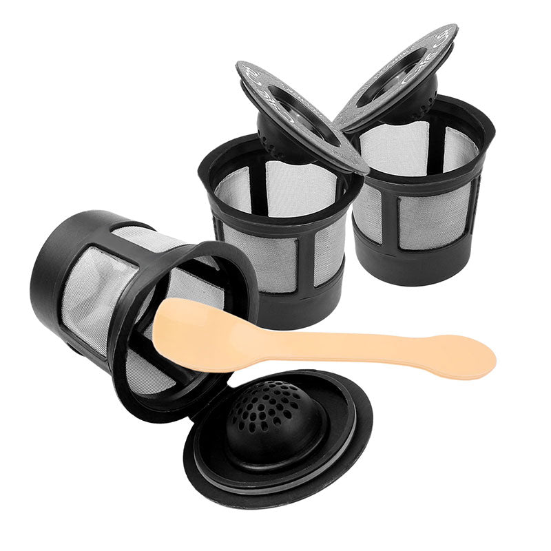 Reusable Coffee Filter Pod with Spoon