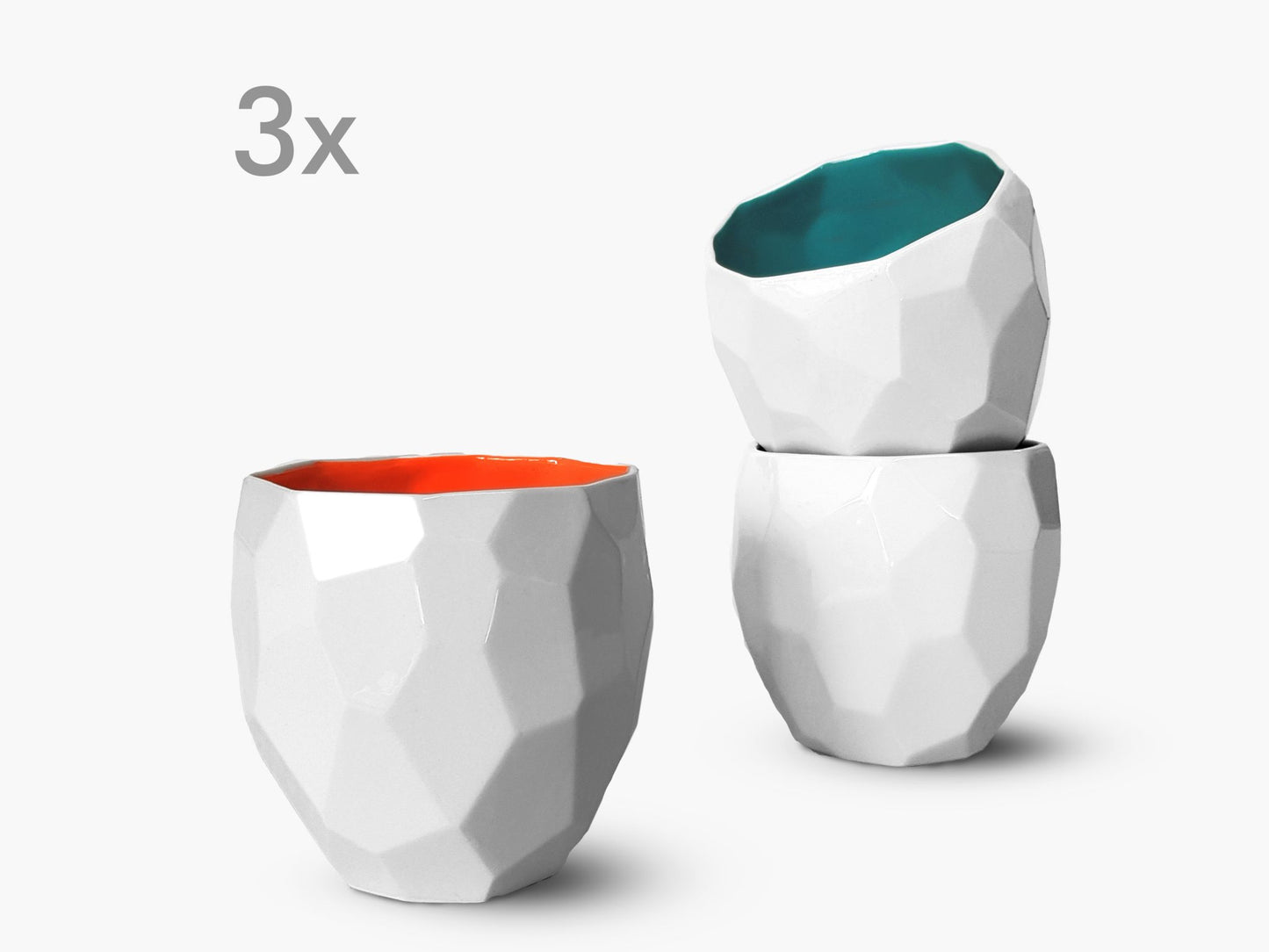 Polygon Espresso Cups