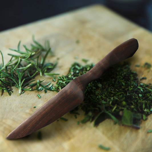 Wooden Herb & Vegetable Knife