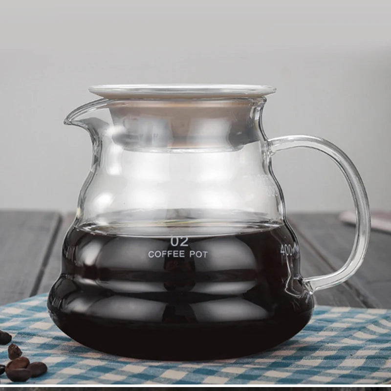 Cloud Shaped Coffee Kettle - Glass Coffee Pot