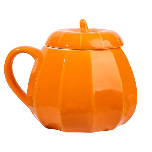 Pumpkin Shaped - Halloween Ceramic Mug