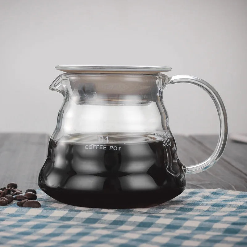 Cloud Shaped Coffee Kettle - Glass Coffee Pot