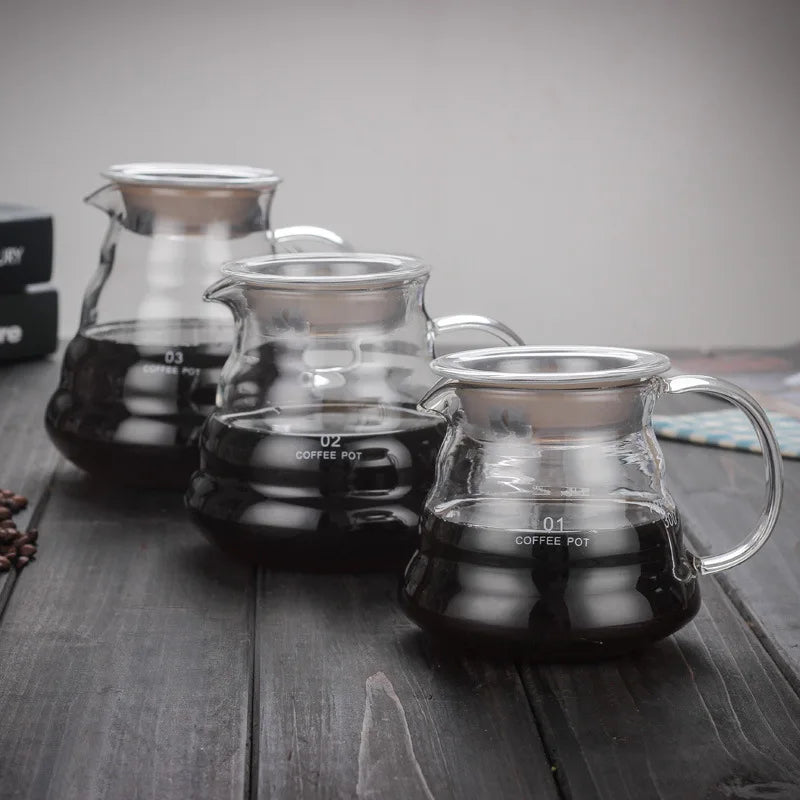 Cloud Shaped Coffee Kettle - Glass Coffee Pot