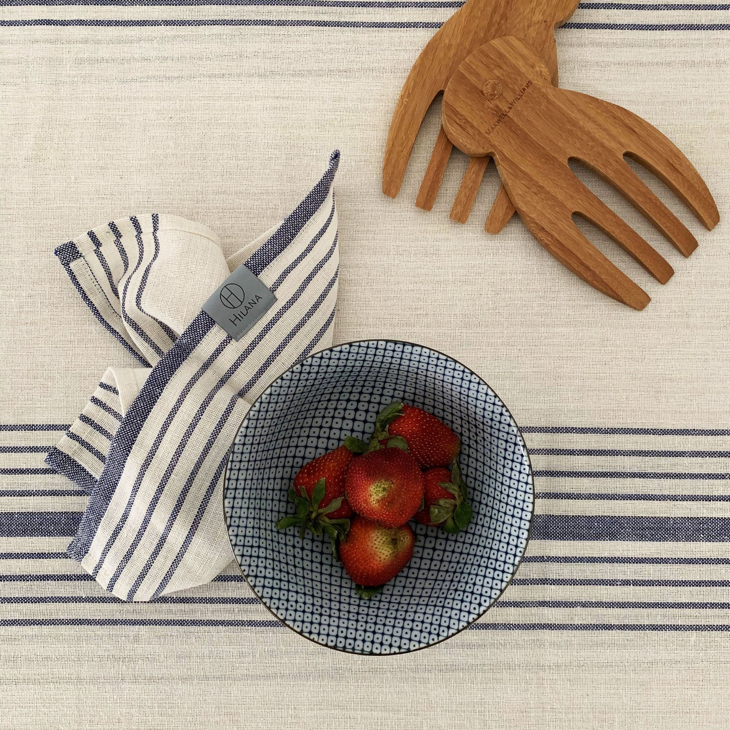 Tablecloth Set - Blue