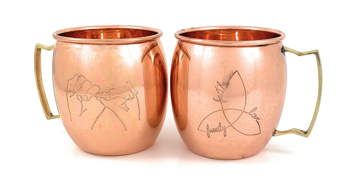 Moscow Mule Copper Mugs 2PCS