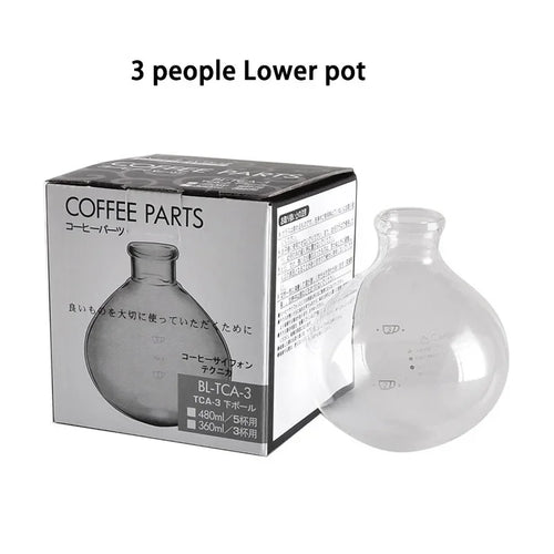 Coffee Pot Set - Coffee Filter with Heat-resistant Glass