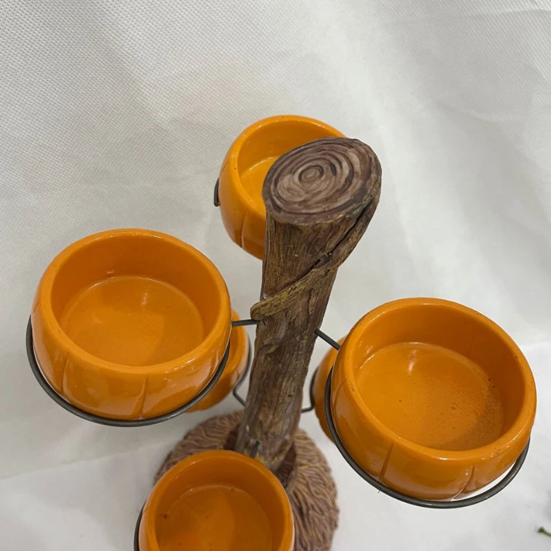 Halloween Pumpkin Snack Bowl Rack - Ceramic Cup