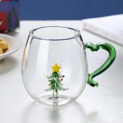 300ml Festive Christmas Mug for Kids – Cute New Year Glassware Gift