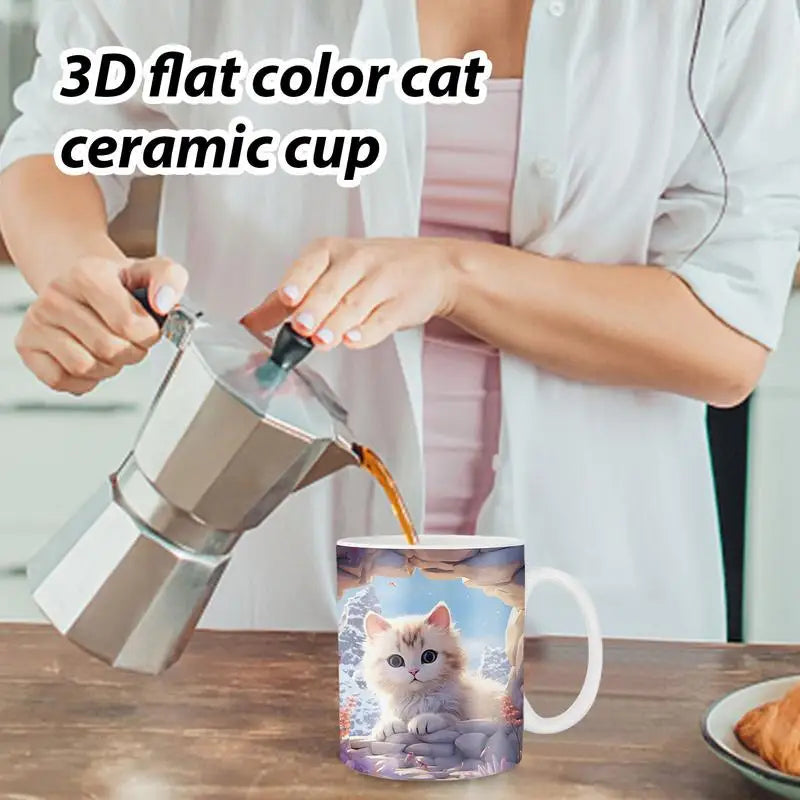 Cat Themed Coffee/Tea Mugs