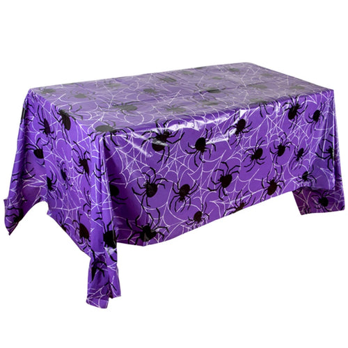 Halloween Decoration Tablecloth - Plastic Folding