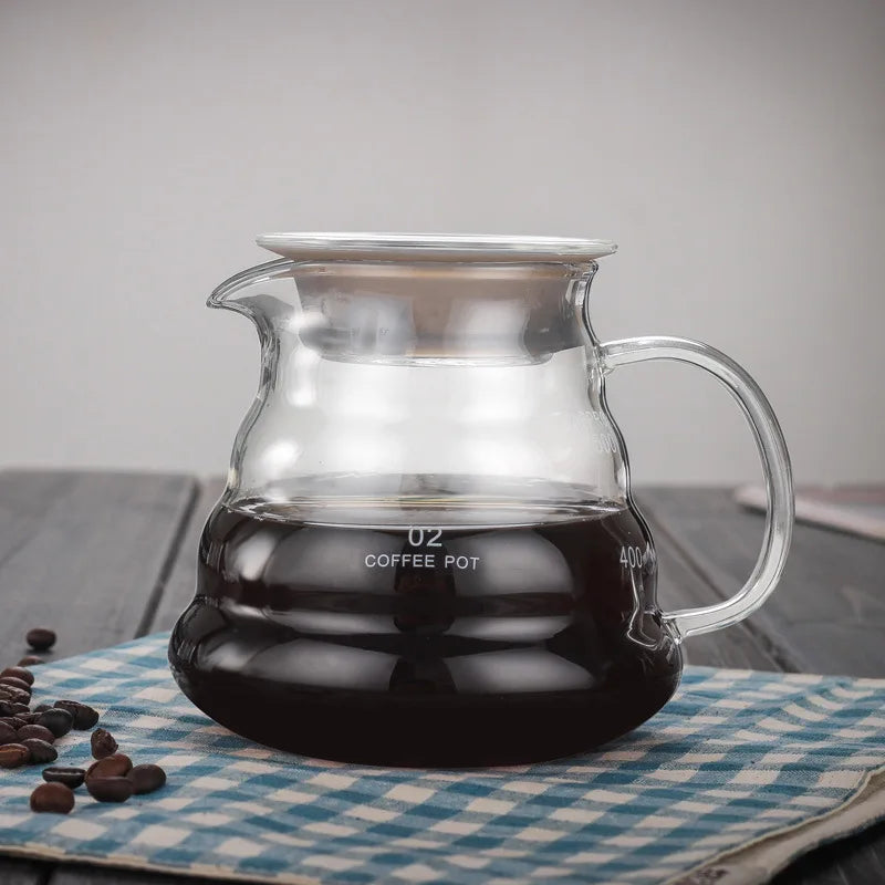 Cloud Shaped Coffee Kettle - Glass Coffee Pot