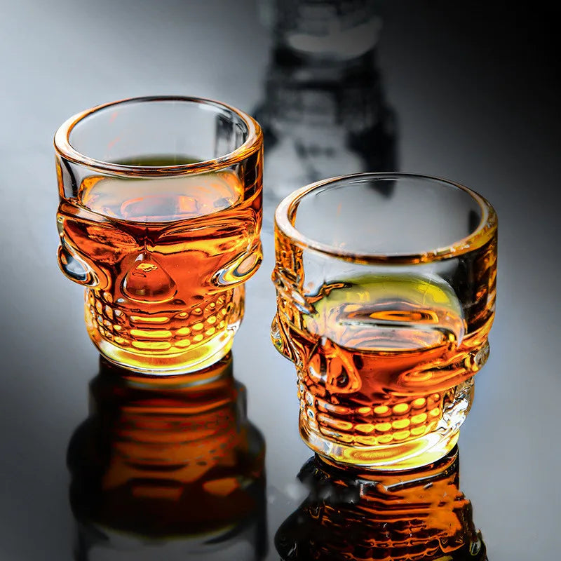 1/2Pcs Skull Head Shot Glass Cup