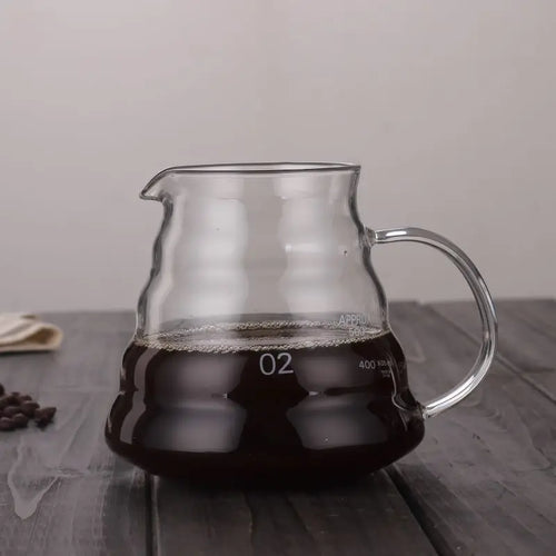 Cloud Shaped Coffee Kettle - Glass Coffee Pot