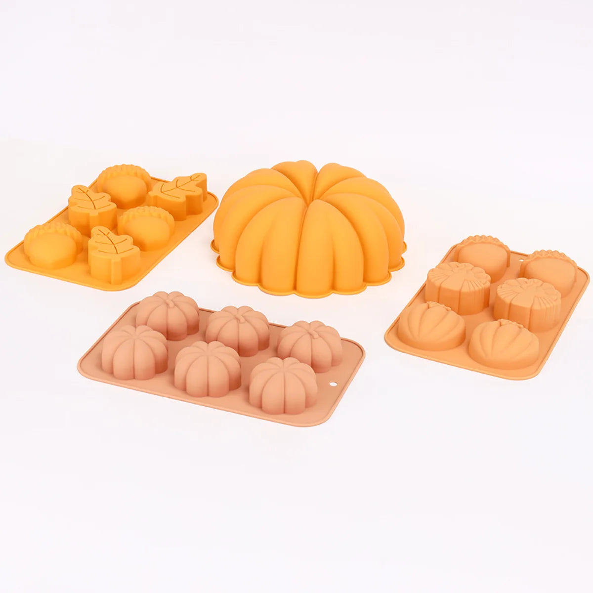 Halloween Pumpkin Mousse Cake Silicone Mold