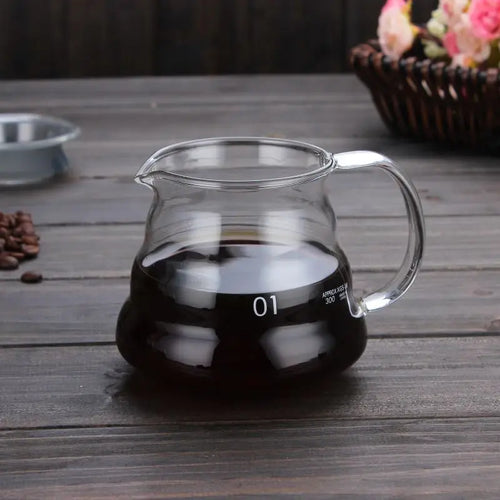 Cloud Shaped Coffee Kettle - Glass Coffee Pot