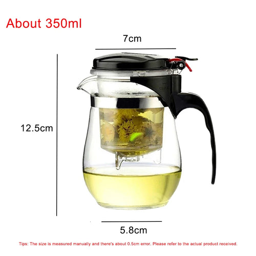 High quality - Heat Resistant Glass Tea Pot