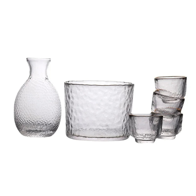 Twilight Hammered Glassware Set