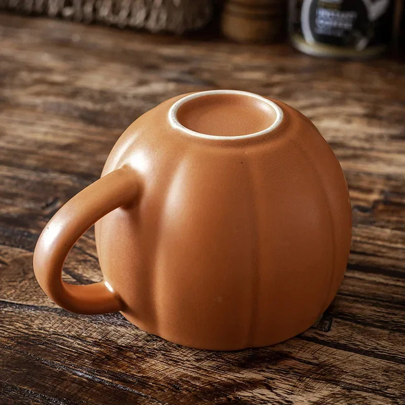 Pumpkin Shaped - Ceramic Coffee/Tea Cups