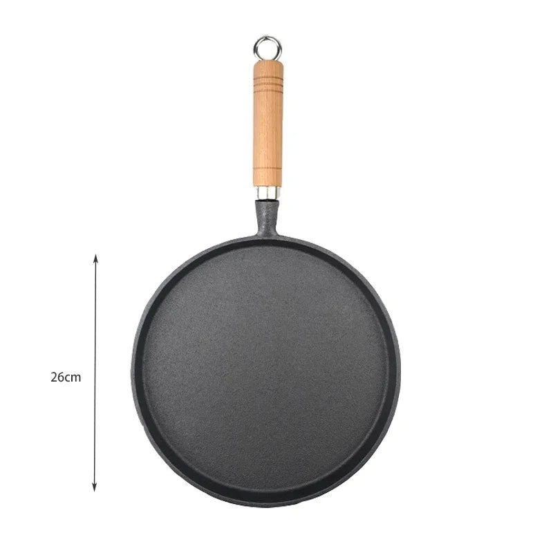 26cm Cast Iron Frying Pan