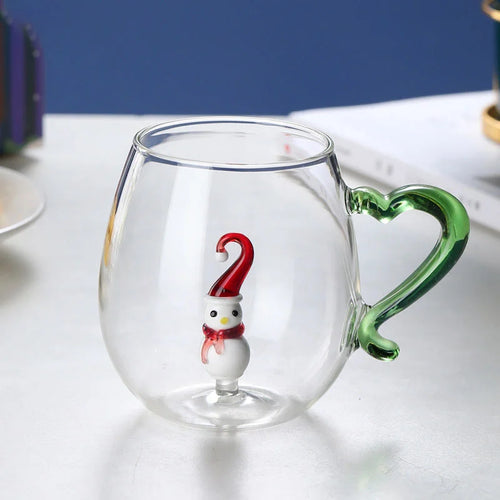 300ml Festive Christmas Mug for Kids – Cute New Year Glassware Gift