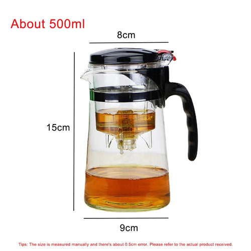 High quality - Heat Resistant Glass Tea Pot