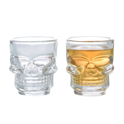 1/2Pcs Skull Head Shot Glass Cup