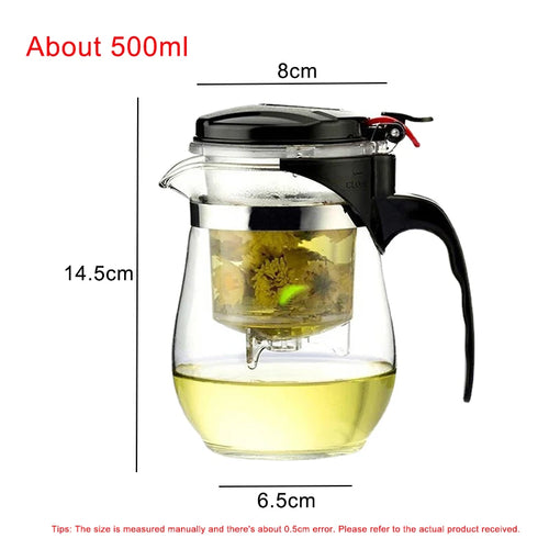 High quality - Heat Resistant Glass Tea Pot