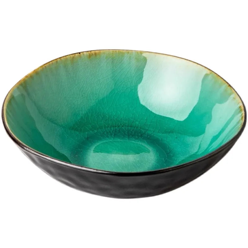 7-Inch Kiln-Glazed Ceramic Bowl for Ramen, Ice Cream, and More