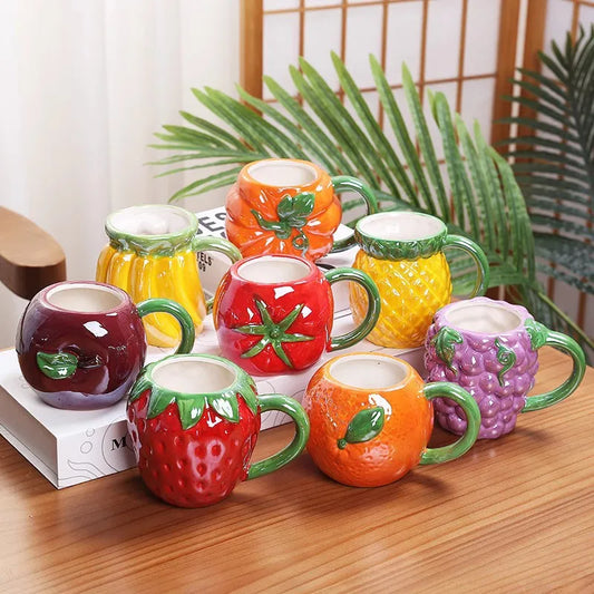 Fruit Shape Ceramic Cup / Mug