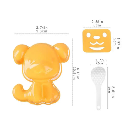 Sushi Maker Cute Cat/Dog Rice Mould