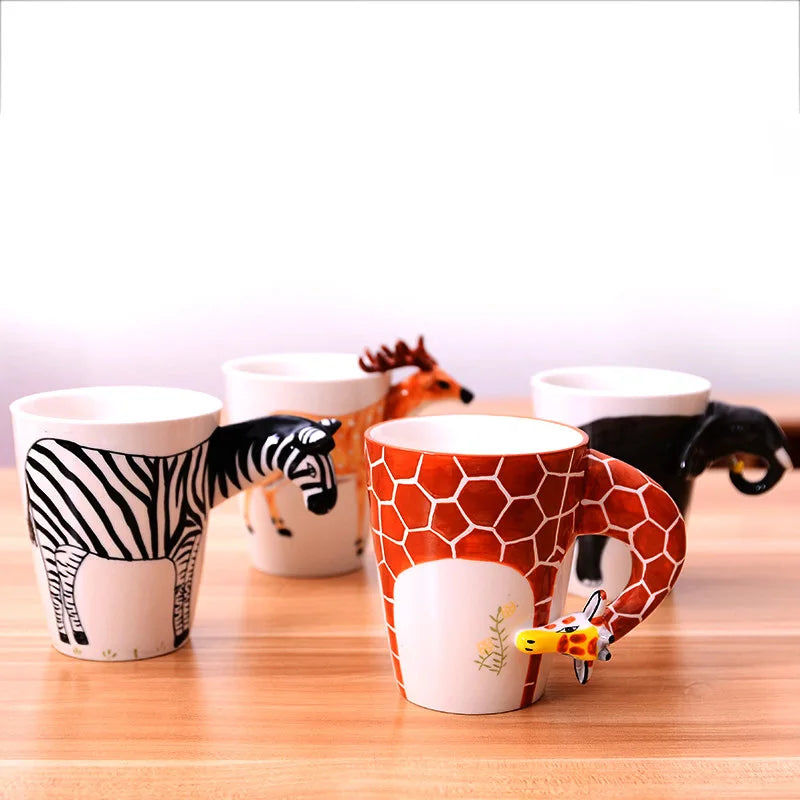 Coffee/Tea Mugs - 3D animal