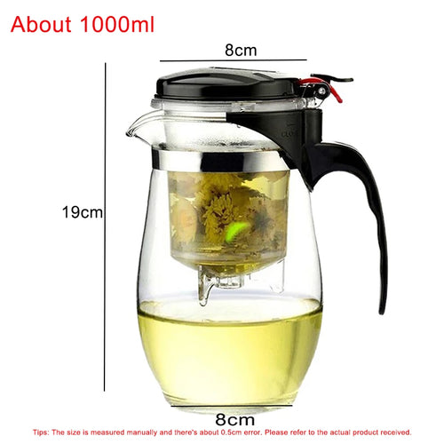 High quality - Heat Resistant Glass Tea Pot