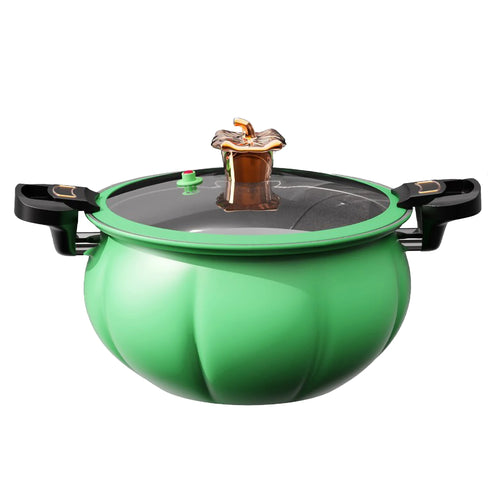 8L Orange Pumpkin Micro Pressure Pot - Soup Pot