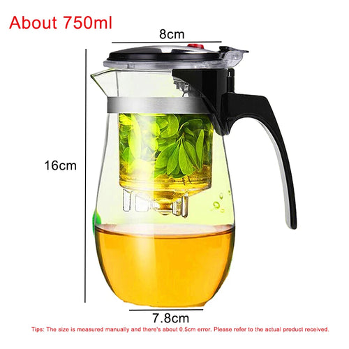 High quality - Heat Resistant Glass Tea Pot